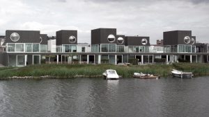 Villas Kleine Rieteiland IJburg Amsterdam / Architecture by OZ Amsterdam